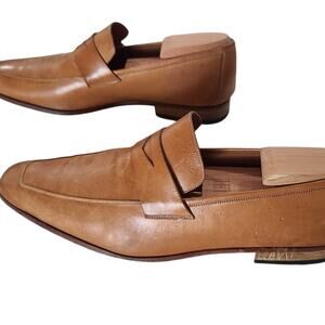 Mezlan 62104 Brown Tan mens size 11 M penny loafer dress shoes